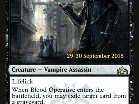 Blood Operative [Guilds of Ravnica Prerelease Promos] Fashion