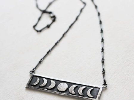 Moon Phase Necklace Online now