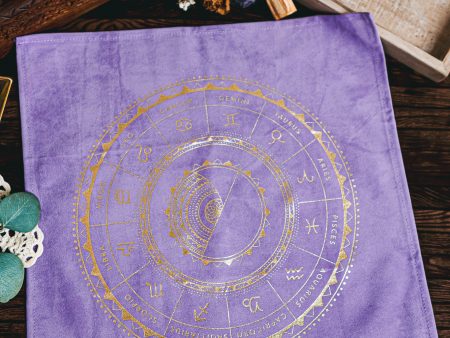 Zodiac Altar Cloth (Lavender) Supply