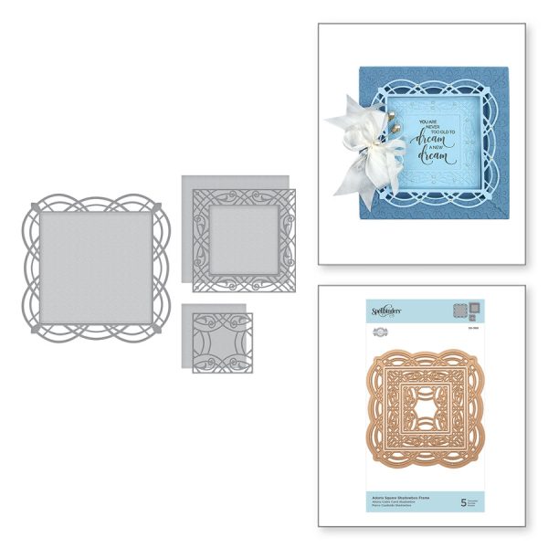 Spellbinders Shapeabilities Adoria square S5-390 Online now