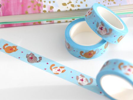 Love Cats Washi Tape on Sale