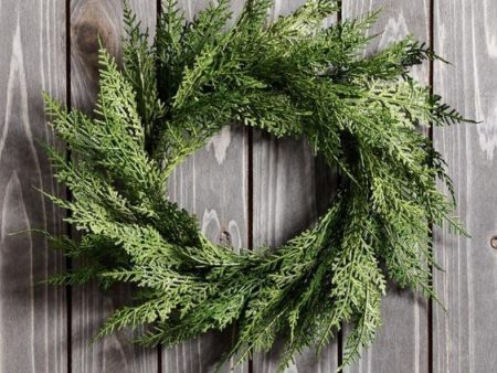 12  Faux Cedar Wreath CW1 Online