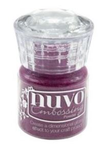 Nuvo Embossing powder Crushed mulberry Fashion