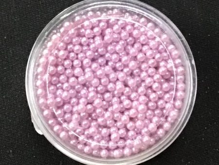 Flower pearls - Lilac 2 mm Online Sale