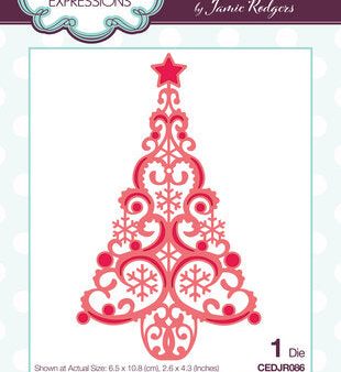 Creative Expressions  Jamie Rodgers - Swirly snowflake tree Online now