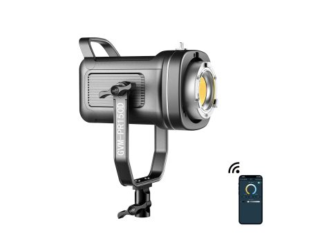 GVM PR150D 150W High Power LED Spotlight Bi-Color Studio Lighting Kit with Softbox Online now