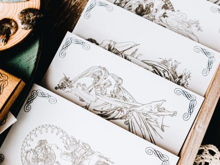 Goddess Notecard Set of 8 For Discount