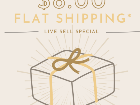 $8 Flat Shipping For Live Sell 9 4 2024 Online Sale