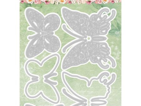 Studio Light  die set -  SL Cutting Dies Butterflies Nature Lover  5 dies Online now