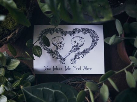 You Make Me Feel Alive Greeting Card Online now