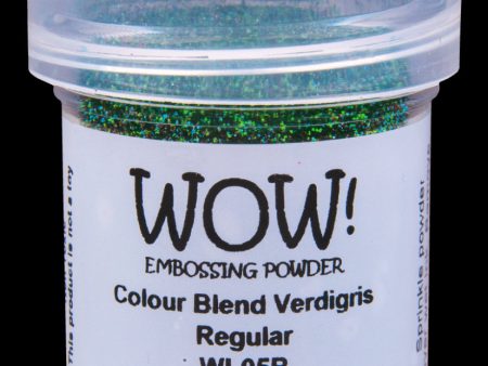 Wow embossing glitter - Colour blend verdigris Online Hot Sale