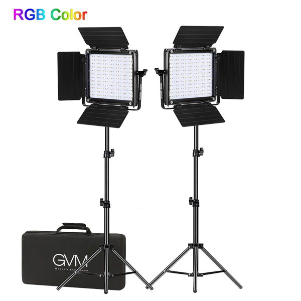 GVM-800D-II 40W Bi-color and RGB Video Panel Light Discount