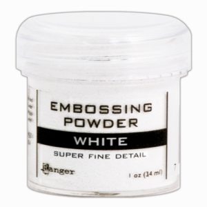 Ranger super fine embossing powder - white Cheap