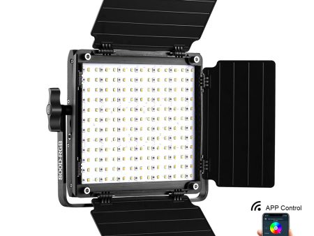 GVM-800D-II 40W Bi-color and RGB Video Panel Light Discount