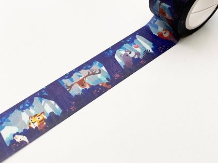 Forest Animal Hide And Seek Washi Tape (Wide) Online