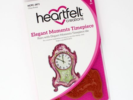 Heartfelt  Creations Elegant moments timepiece stamp-and-die set on Sale