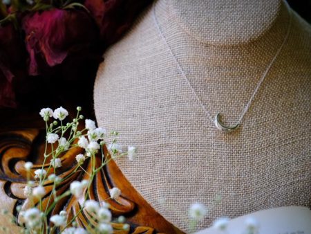 Silver Moon Necklace For Cheap