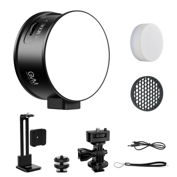 GVM 7SM Mini Double-Sided RGB & LED Video Light On-Camera Light Discount