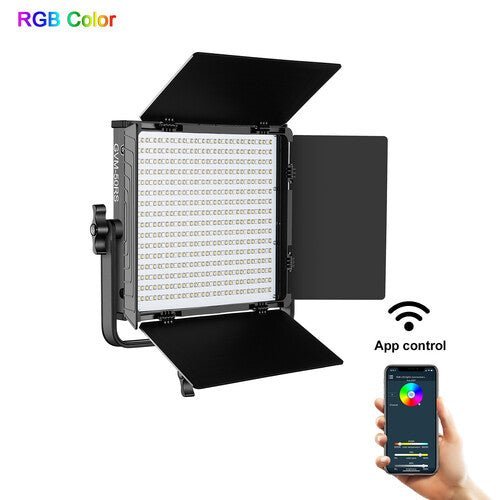 GVM 50RS RGB LED Light Panel Video Lighting Kit For Sale