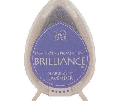 Brilliance dew drop ink pad -  Pearlescent lavender Online now