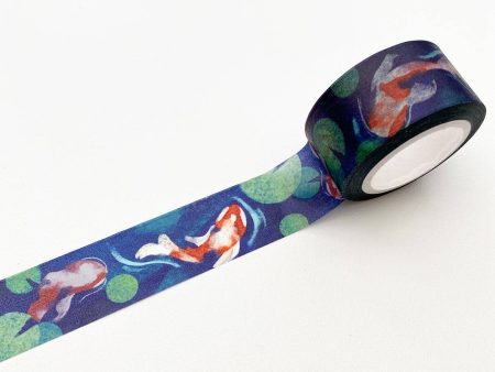 Koi Pond Washi Tape - 2cm Online Sale