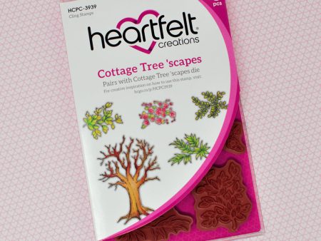 Heartfelt Creations - Countryside cottage - Countryside tree  scapes stamp and die set Online Hot Sale