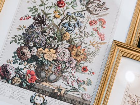 Vintage Floral May Art For Cheap