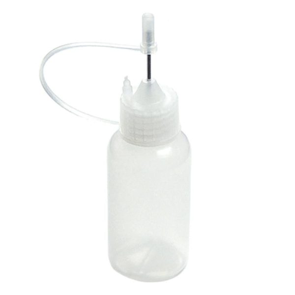 Ultra fine tip glue applicator with cap Supply