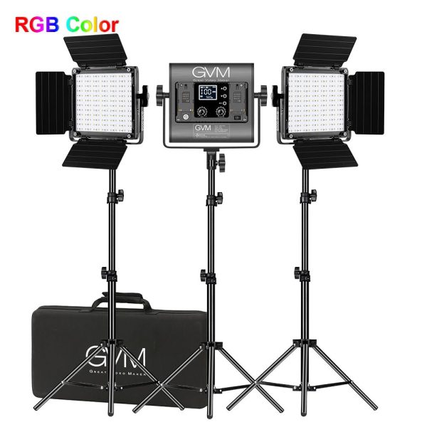 GVM-800D-II 40W Bi-color and RGB Video Panel Light Discount