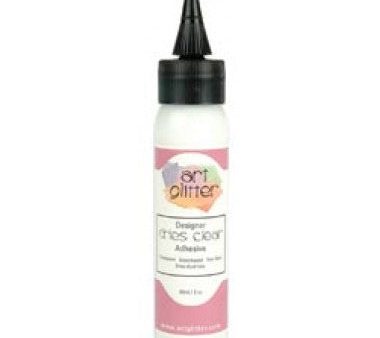 Art glitter Designer dries clear adhesive - 60ml (2 oz) - (MAX 2 bottles per order or customer) Cheap