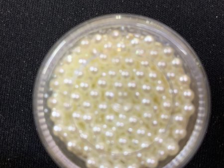 Flower pearls - White 3 mm Cheap