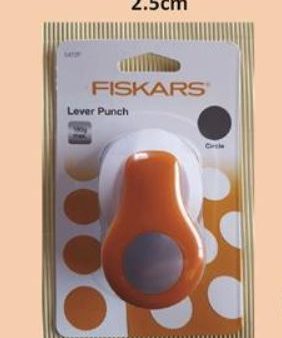 Fiskar lever punch - Medium circle 2,5 cm For Sale