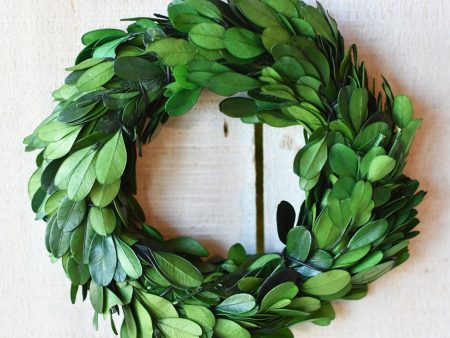 Boxwood Candle Ring Mini Wreath Online Hot Sale