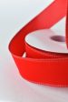 1.5  x 10 Yard Classic Outdoor Red Faux Velvet Ribbon on Sale