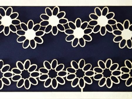 The Purple Magnolia chipboard PM004 Daisy strips Sale