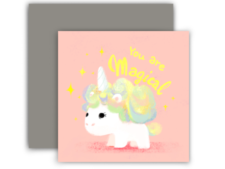 Magical Unicorn Mini Card Online Hot Sale