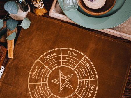 Wheel Of The Year Altar Cloth For Sale