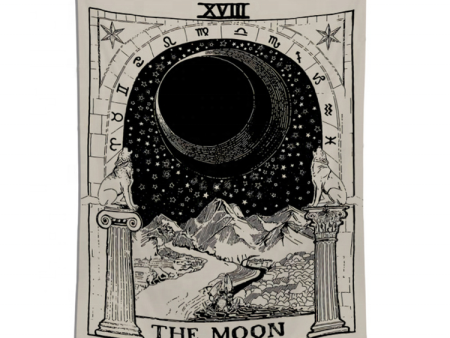 The Moon Tarot Tapestry For Sale