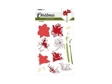 Studio Light layered flower mask (stencil) - Amaryllis For Discount