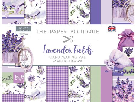 Paper Boutique Lavender fields 30x30cm card-making pack Online now