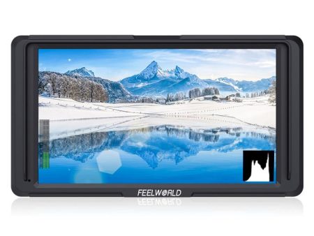 FeelWorld F5 5.0  Full HD HDMI On-Camera Monitor with 4K Support and Tilt Arm Sale