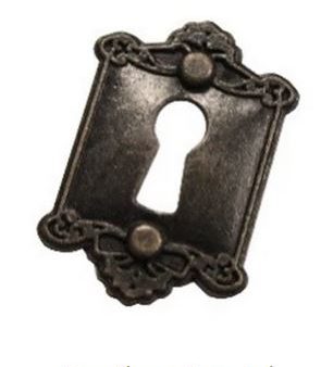 Metal charm Frame lock by Fabscraps on Sale