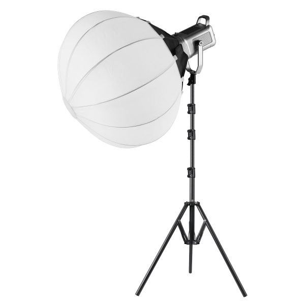 GVM PR150D 150W High Power LED Spotlight Bi-Color Studio Lighting Kit with Lantern Softbox+Light stand Hot on Sale