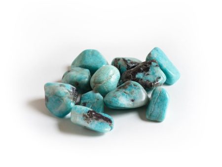 Amazonite, tumbled, one piece Cheap