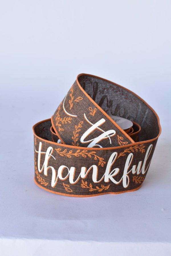 $5 Thankful Ribbon DOOR BUSTER Online