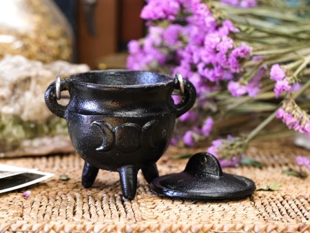 Triple Moon Cast Iron Cauldron Supply