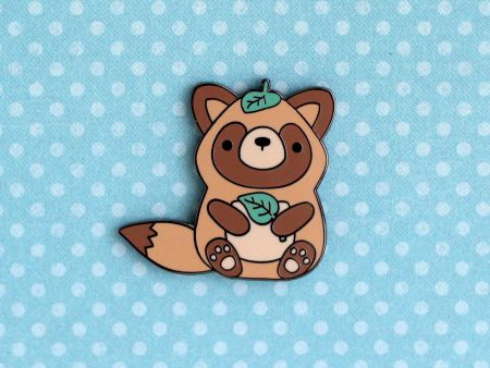 Tanuki Enamel Pin Online now