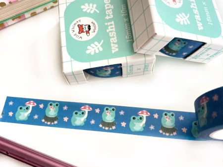 Mushroom Frog Washi Tape For Discount