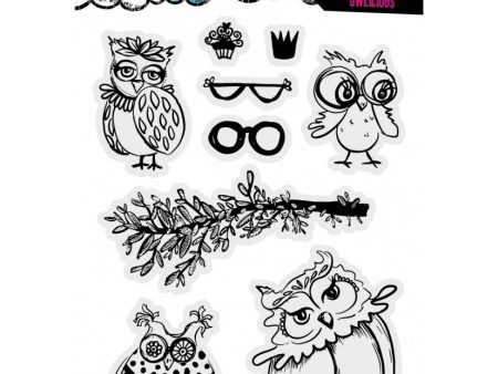 Art By Marlene clear stamp - Owlicious Fashion