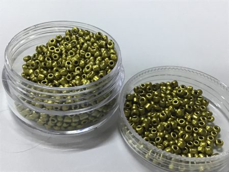 Beads small - Gold 12 ml - for flower centres Fashion